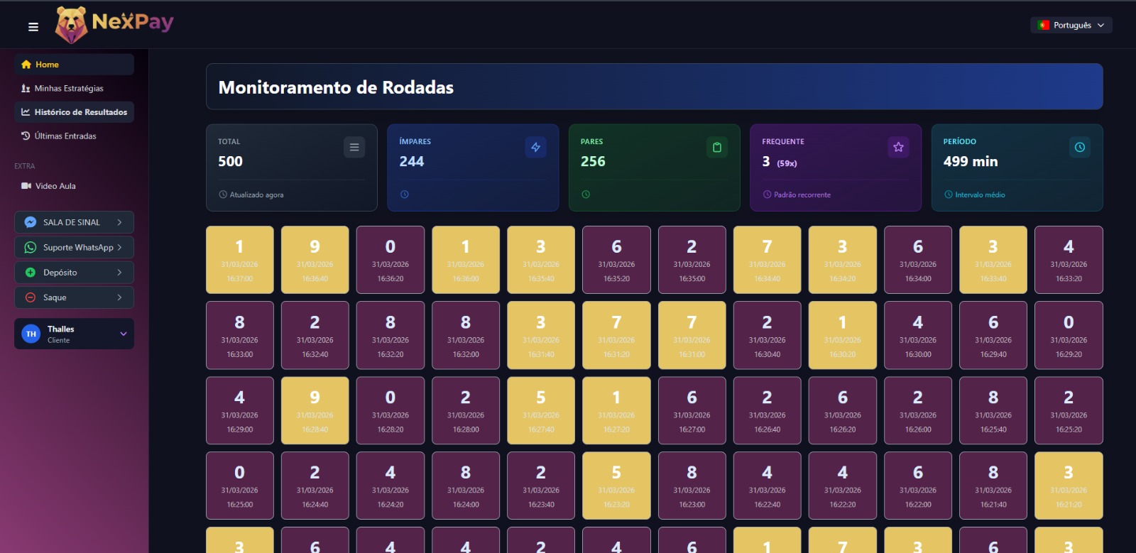 NexPay - Mercados disponíveis